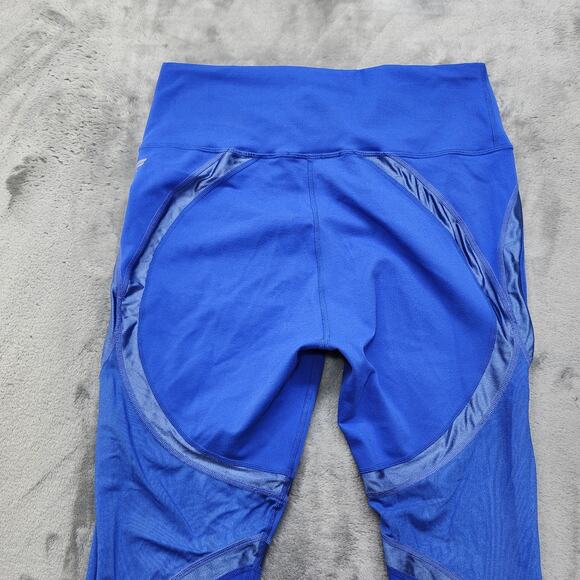 Fabletics Pants Womens L Blue Define PowerHold High-Waisted Legging Workout Yoga - Picture 3 of 10